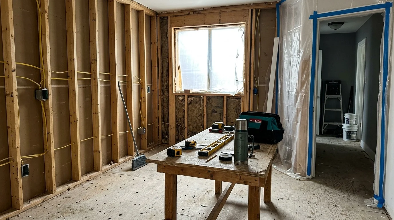 kitchen renovation timeline toronto demolition phase